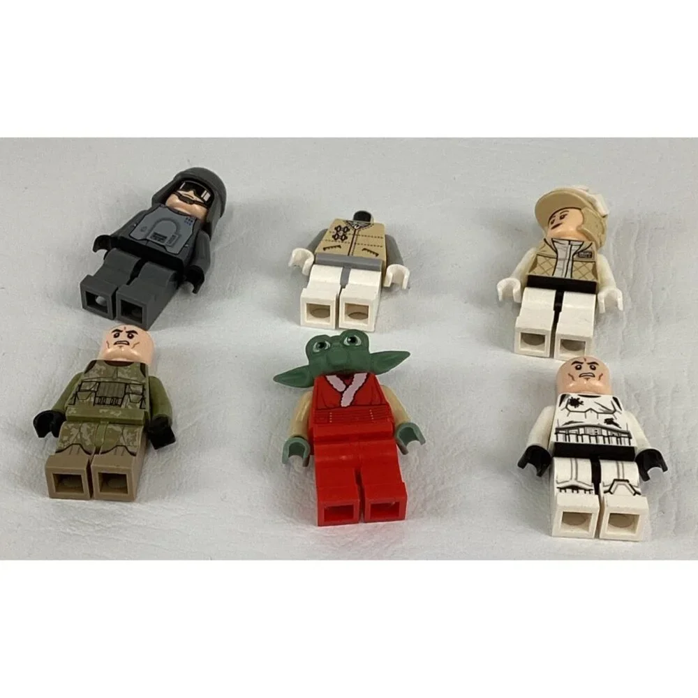 Lego Star Wars Minifigures Mini Figure Lot Hoth Santa Yoda Imperial Officer Part